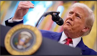 U . s . prekybos teismas blokuoja prezidento Trumpo didelius tarifus šalims, įskaitant Kiniją