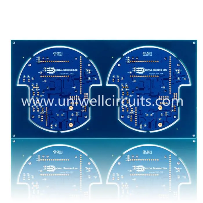 "Blue Lower Mask Circuit Board"