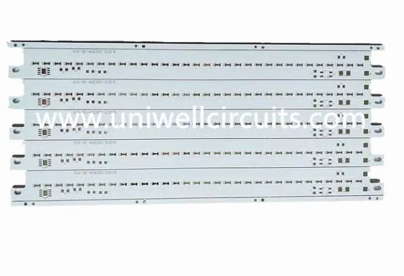 Geltona lemputės kaukė aliuminio pagrindo LED PCB